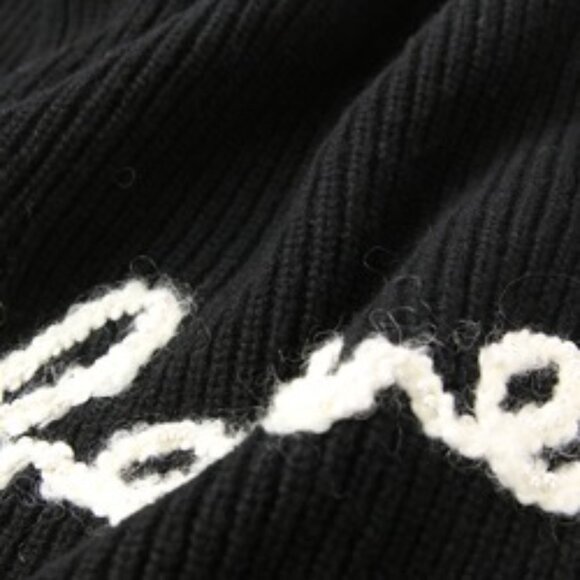 CHANEL Costume Pearl Logo Embroidery Cashmere Scarf/Shawl - Picture 5 of 7